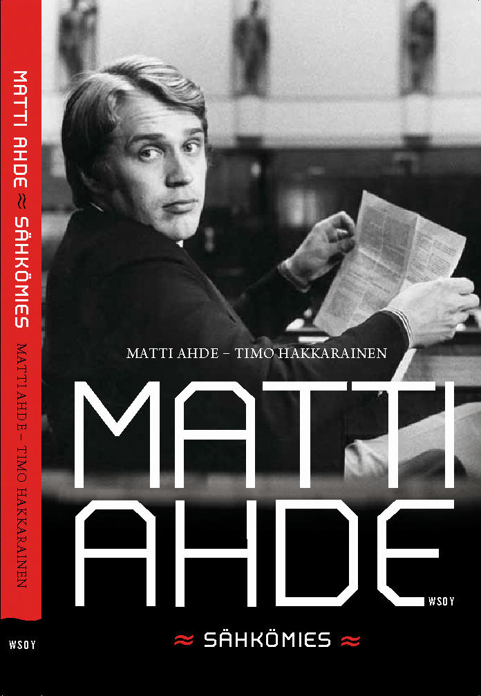 Matti Ahde - sähkömies, book cover